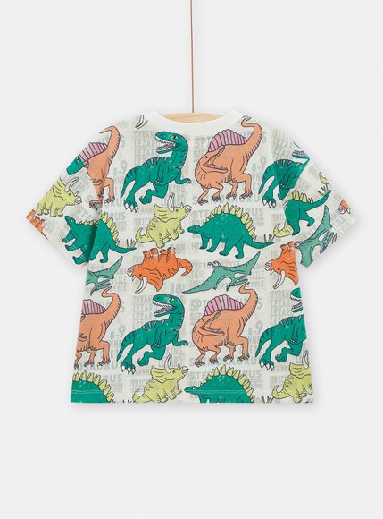 Παιδική Μπλούζα για Αγόρια Multicolour Dino