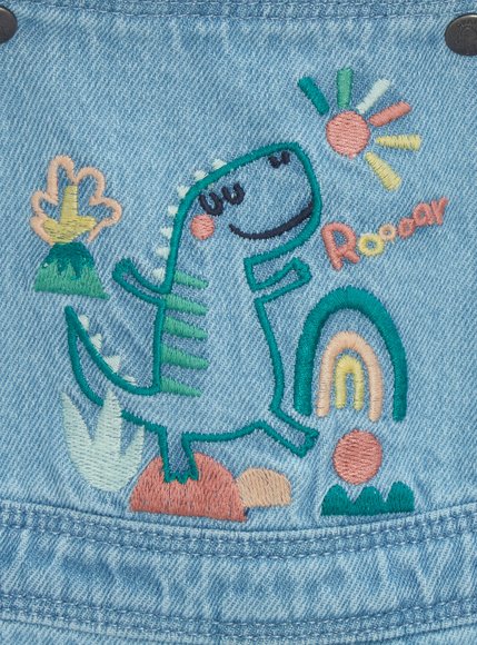 Βρεφική Σαλοπέτα για Αγόρια Denim Dino
