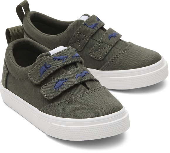 Βρεφικά Παπούτσια TOMS για Αγόρια Fenix Dark Sage Canvas