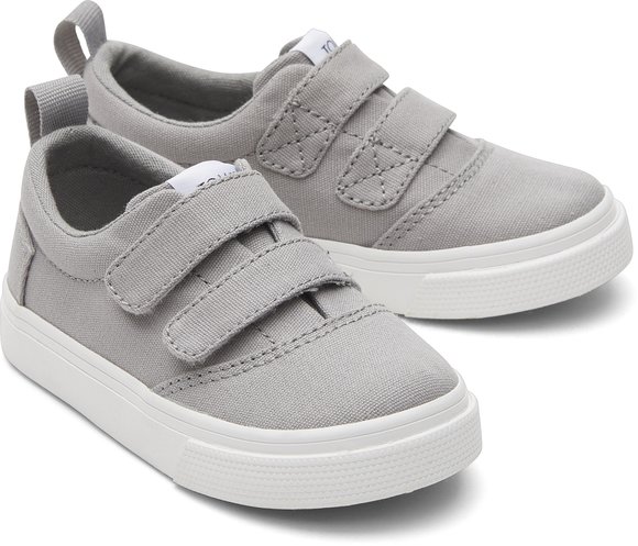 Βρεφικά Παπούτσια TOMS για Αγόρια Fenix Drizzle Grey Canvas - ΕΚΡΟΥ φωτογραφία