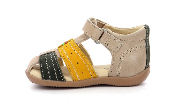 Βρεφικά Παπούτσια KICKERS για Αγόρια Yellow Beige