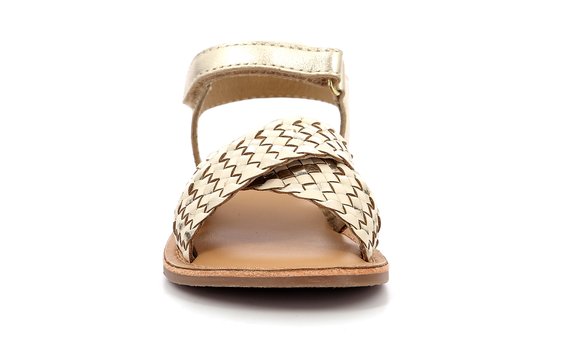 Παιδικά Παπούτσια MOD8 για Κορίτσια Gold Braid (Μεγέθη 25-36)