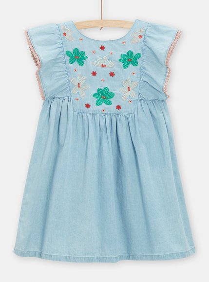 Παιδικό Φόρεμα για Κορίτσια Light Blue