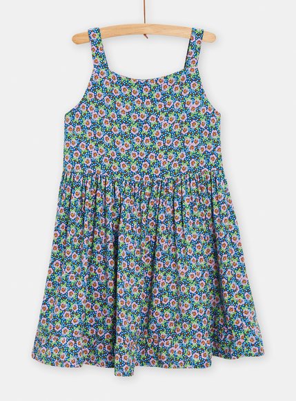 Παιδικό Φόρεμα για Κορίτσια Blue Pattern