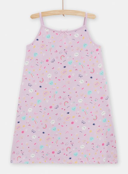 Παιδική Πυτζάμα Φόρεμα για Κορίτσια Lilac