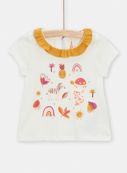 Βρεφική Μπλούζα για Κορίτσια Mustard Spring