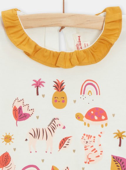 Βρεφική Μπλούζα για Κορίτσια Mustard Spring