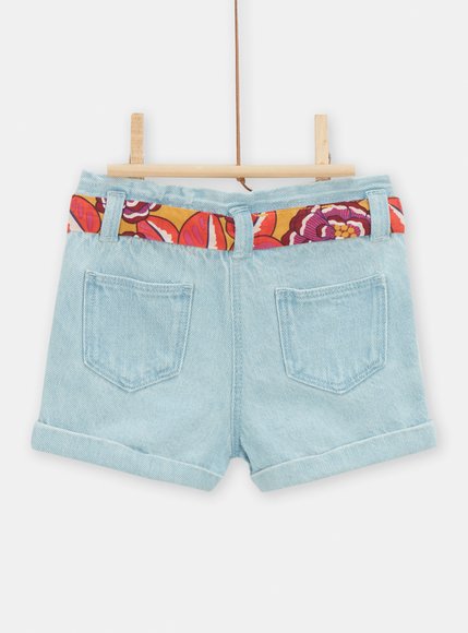 Βρεφικό Σορτς για Κορίτσια Light Denim