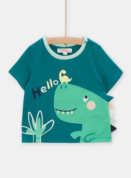 Βρεφική Μπλούζα για Αγόρια Hello Dino