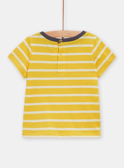 Βρεφική Μπλούζα για Αγόρια Yellow Bear