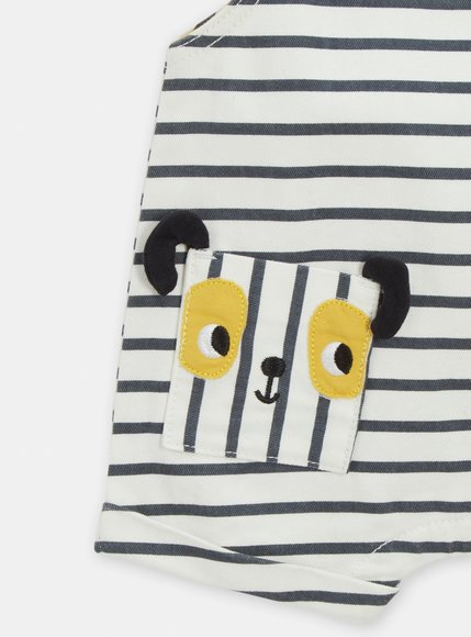 Βρεφική Σαλοπέτα για Αγόρια Striped Dog