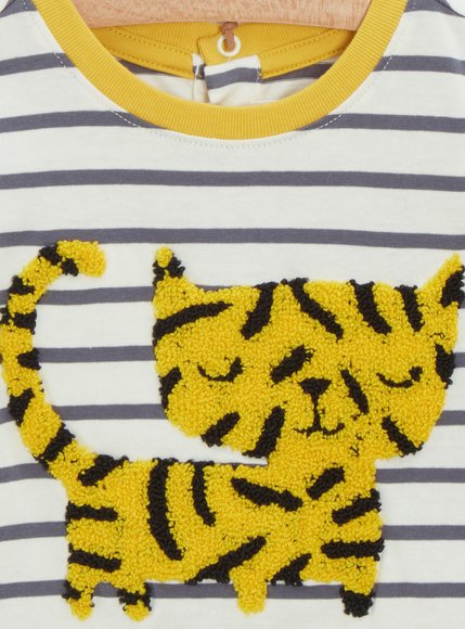 Βρεφική Μπλούζα για Αγόρια Stripped Tiger