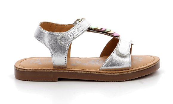 Παιδικά Παπούτσια KICKERS για Κορίτσια Silver Preziosa