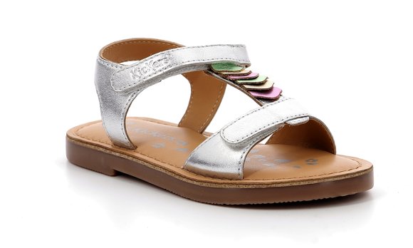 Παιδικά Παπούτσια KICKERS για Κορίτσια Silver Preziosa
