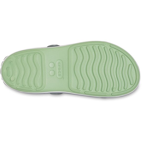 Crocs Crocband Παιδικά Σανδάλια Green (Μεγέθη 28-35)