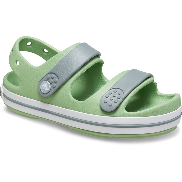 Crocs Crocband Παιδικά Σανδάλια Green (Μεγέθη 28-35)