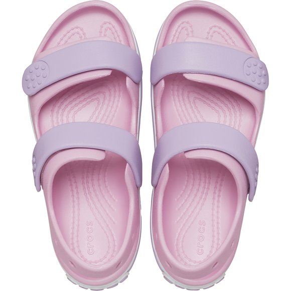 Crocs Crocband Παιδικά Σανδάλια για Κορίτσια Pink (Μεγέθη 28-35)