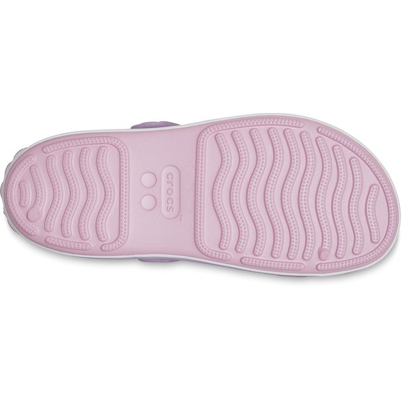 Crocs Crocband Παιδικά Σανδάλια για Κορίτσια Pink (Μεγέθη 28-35)