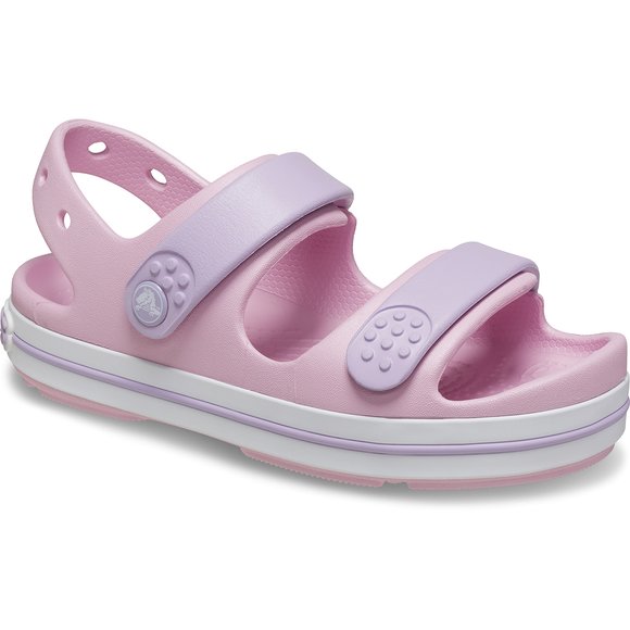 Crocs Crocband Παιδικά Σανδάλια για Κορίτσια Pink (Μεγέθη 28-35)