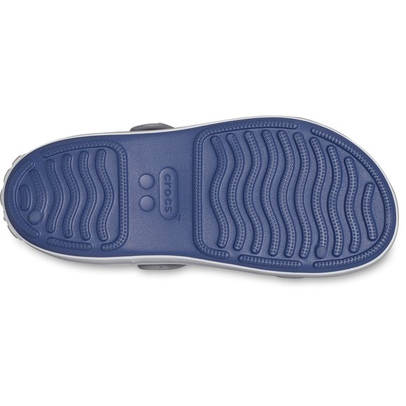 Crocs Crocband Βρεφικά Σανδάλια για Αγόρια Blue Gray (Μεγέθη 19-28)