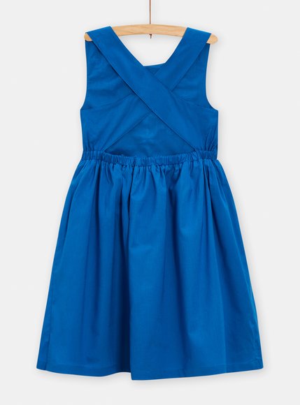Παιδικό Φόρεμα για Κορίτσια Blue Embroidery