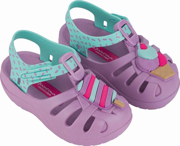 Βρεφικά Παπούτσια για Κορίτσια Purple Ice Cream - ΜΩΒ ΒΡΕΦΙΚΟ ΚΟΡΙΤΣΙ > Παπούτσια