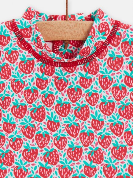 Βρεφικό Μαγιό Strawberries για Κορίτσια