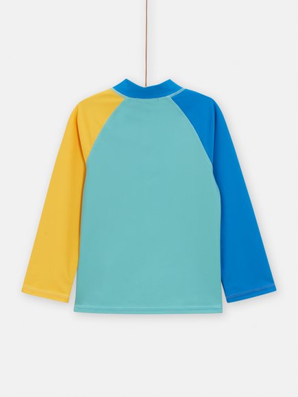 Παιδική Αντιηλιακή Μπλούζα Yellow Blue για Αγόρια