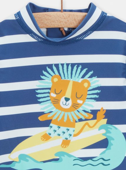 Βρεφικό Μαγιό για Αγόρια Surfing Lion