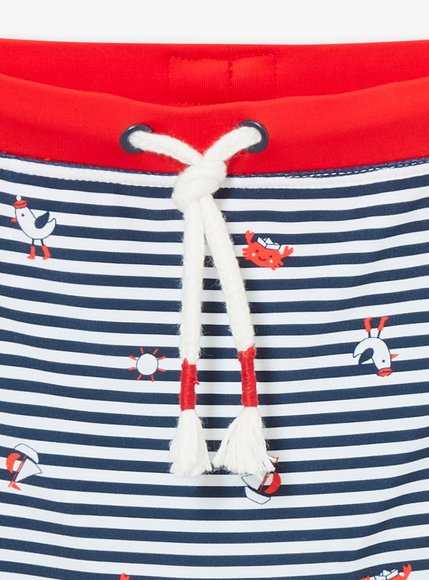 Βρεφικό Μαγιό για Αγόρια Stripped Seagull