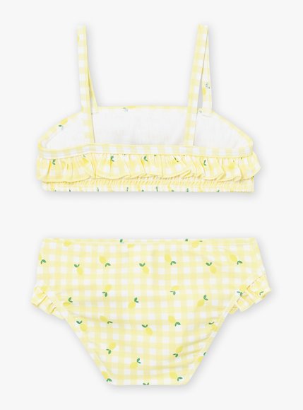 Παιδικό Μαγιό για Κορίτσια Yellow Hearts