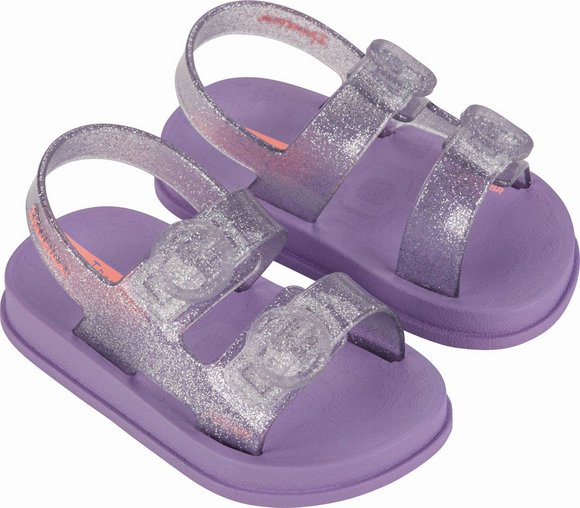 Βρεφικά Πέδιλα Ipanema για Κορίτσια Purple Glitter - ΜΩΒ ΒΡΕΦΙΚΟ ΚΟΡΙΤΣΙ > Παπούτσια