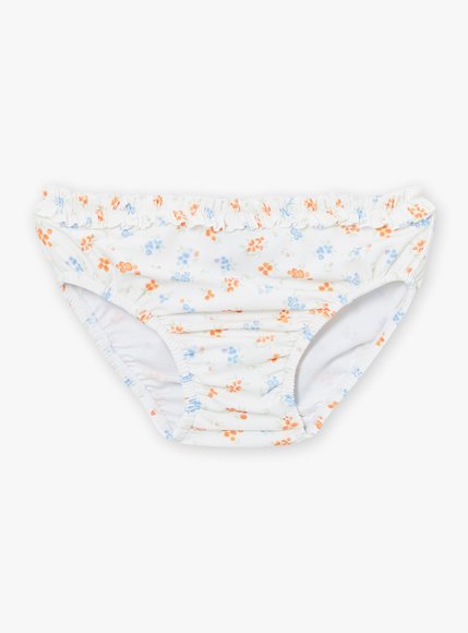 Βρεφικό Μαγιό για Κορίτσια Orange Floral