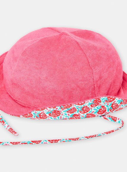 Βρεφικό Καπέλο για Κορίτσια Pink Strawberries
