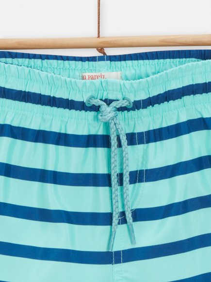Παιδικό Μαγιό για Αγόρια Stripped Blue - ΜΠΛΕ φωτογραφία