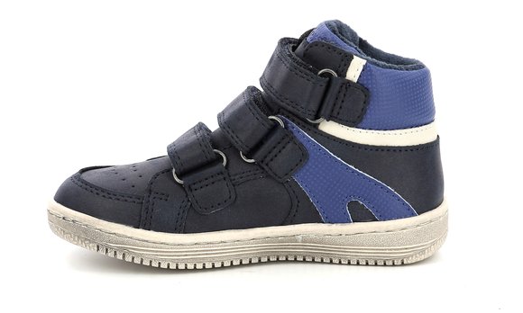 Παιδικά Παπούτσια για Αγόρια Kickers High Sneakers Lohan Black/Blue