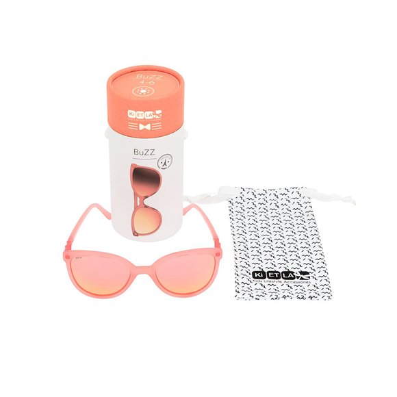 KiETLA Buzz Παιδικά Γυαλιά Ηλίου Neon Pink 4-6 ετών