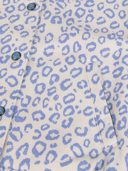 Παιδική Ζακέτα για Κορίτσια Blue Leopard
