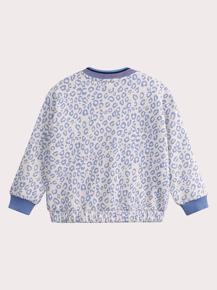 Παιδική Ζακέτα για Κορίτσια Blue Leopard