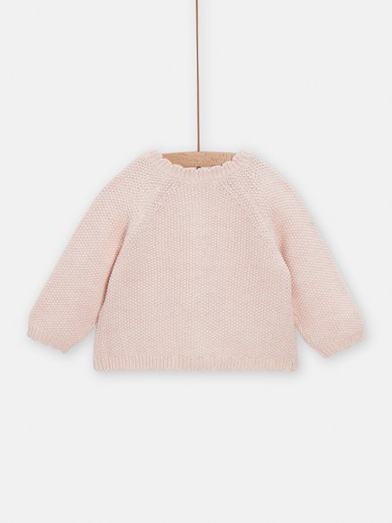 Βρεφική Ζακέτα για Κορίτσια Knitted Pink