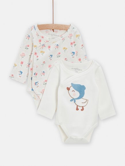 Σετ Βρεφικά Φορμάκια για Κορίτσια 2 τμχ Cute Duck