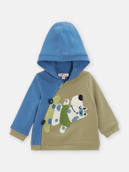 Βρεφική Ζακέτα για Αγόρια Skating Dog