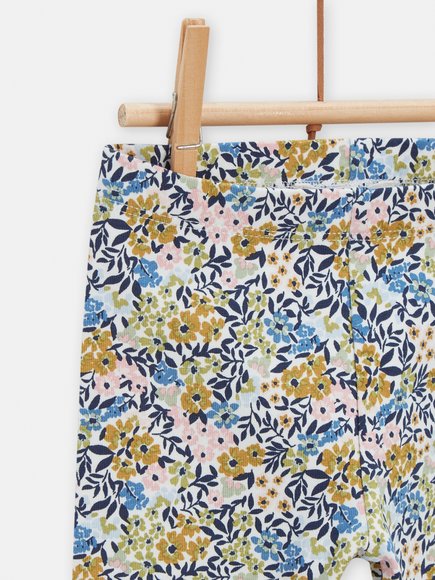 Βρεφικό Κολάν για Κορίτσια Yellow Floral