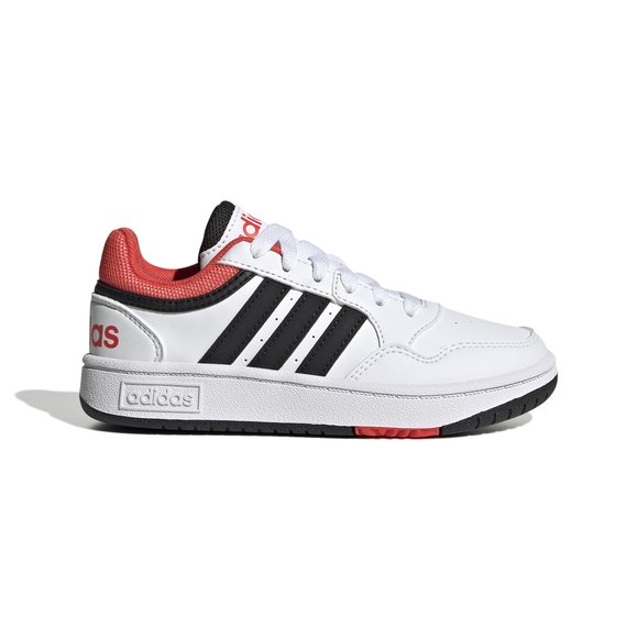 Παιδικά Παπούτσια Adidas Hoops 3.0 για Αγόρια White (Μεγέθη 34-36)