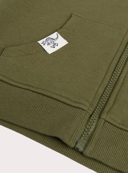 Παιδική Ζακέτα για Αγόρια Chaki Green