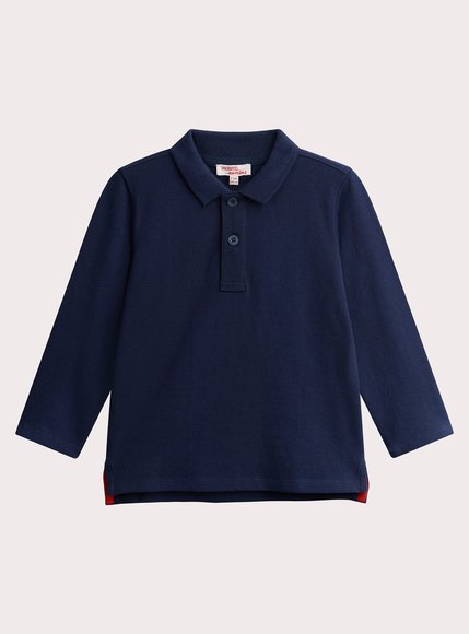 Παιδική Μπλούζα για Αγόρια Navy Polo