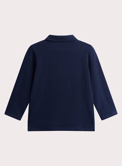 Παιδική Μπλούζα για Αγόρια Navy Polo