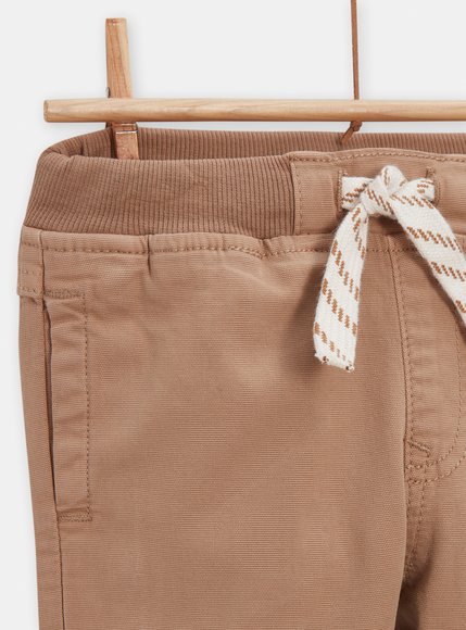 Παιδικό Παντελόνι για Αγόρια Brown Joggers