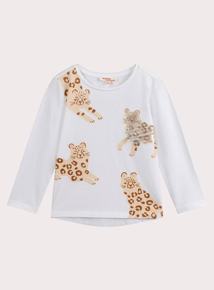 Παιδική Μπλούζα για Κορίτσια Cute Leopards
