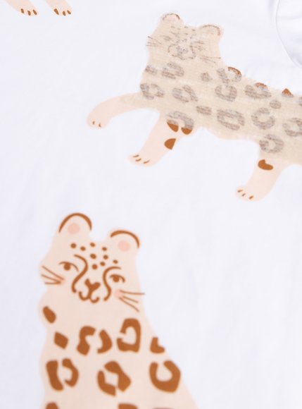 Παιδική Μπλούζα για Κορίτσια Cute Leopards